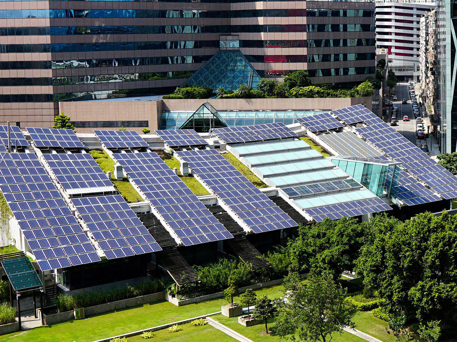 Hongkongs erstes klimaneutrales Gebäude